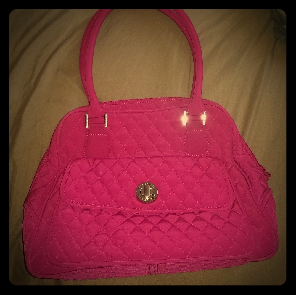 Vera Bradley Quilted Satchel